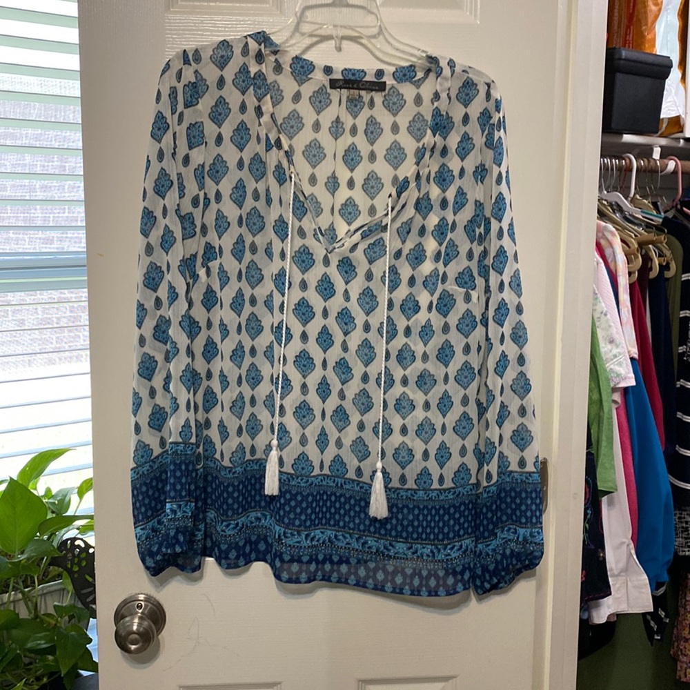 Breezy chiffon top
